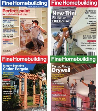 Подшивка журналов. Fine Homebuilding за 2017 год