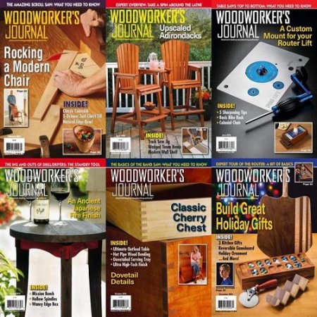 Подшивка журнала - Woodworker's Journal за 2018 год